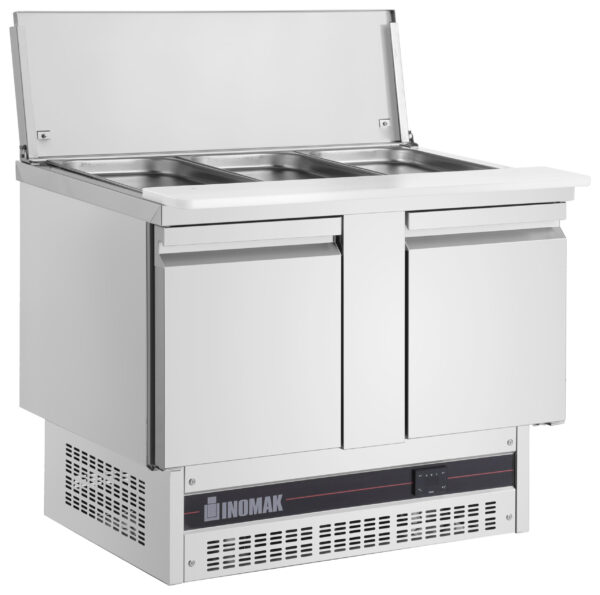 Saladette Inomak med lock/ skärbräda BSVP77