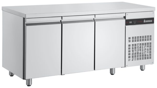 Kylbänk Inomak PMR999, 3 dörrar, 600mm djup
