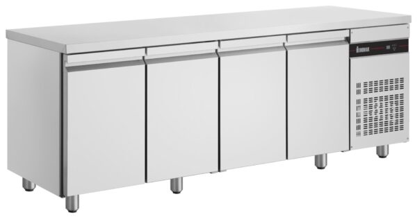 Kylbänk Inomak PMR9999, 4 dörrar, 600mm djup
