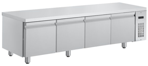 Grillkylbänk Inomak för Centralkyla PWD7777/RU, 4 Lådor 405mm GN1/1 200mm
