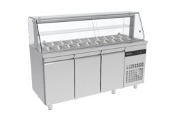 Saladette Inomak med vitrin ZQFP999 R290