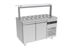 Saladette Inomak med enkel nysskydd ZVFP99 R290