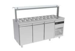 Saladette Inomak med enkel nysskydd ZVFP999 R290