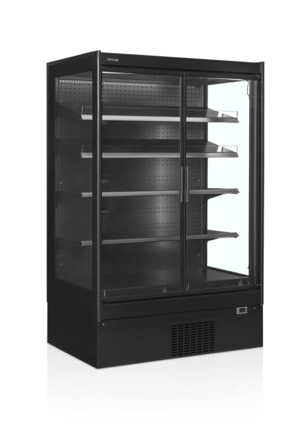 Öppen kyl/ Multideck EXTRA1250CD i Svart