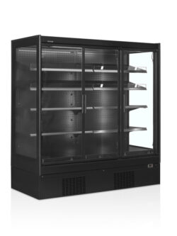 Öppen kyl/ Multideck EXTRA1875CD i Svart