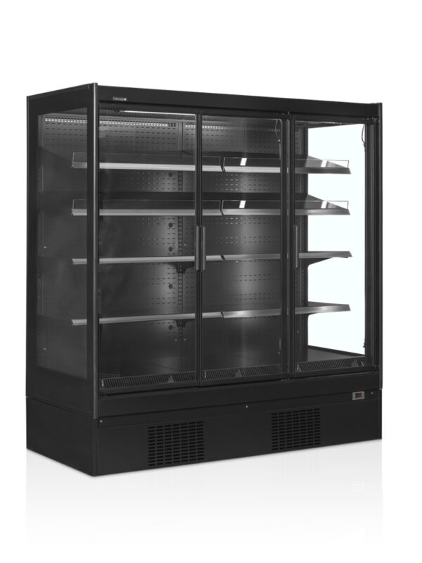 Öppen kyl/ Multideck EXTRA1875CD i Svart