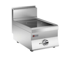 Induktionsspis BARON 6NPC/IND411 med 1 induktionszon, 400x600mm, 5kW