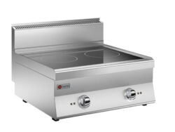 Induktionsspis BARON 6NPC/IND722 med 2 induktionszoner, 700x600mm, 10kW