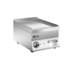 Elektrisk stekhäll BARON 6NFT/E403L med räfflat stekplatta i AISI430 stål, 400x600mm, 3,9kW
