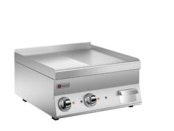 Elektrisk stekhäll BARON 6NFT/E1003LR med 1/2 slät & 1/2 räfflad stekplatta, i AISI430 stål, 1000x600mm, 11,7kW