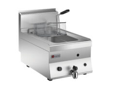 Gas fritös BARON 6NFR/G400, 2x8L, 400x650mm, 7kW,