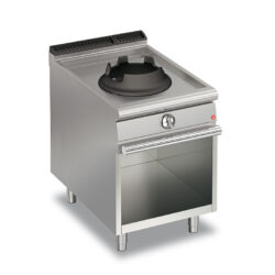 Gaswok BARON Q70PCV/WG610 med 1 brännare, på öppet stativ, 600x700mm, 10kW