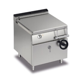 Elektriskt Bratt-Panna BARON Q70BR/E80, 43 Liter, manuell tiltfunktion, rostfri tank, 800x700mm, 9,9kW
