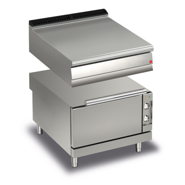 Elektrisk ugn BARON Q70FO/E800, med top skiva, 800x700mm, 6kW
