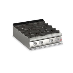 Gasspis BARON Q90PC/G8001 med 4 brännare, 800x900mm, 23,2kW