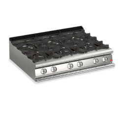 Gasspis BARON Q90PC/G1201 med 6 brännare, 1200x900, 32,4kW