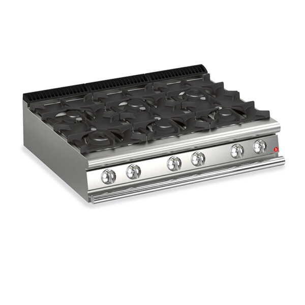 Gasspis BARON Q90PC/G1201 med 6 brännare, 1200x900, 32,4kW