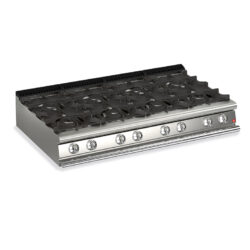 Gasspis BARON Q90PC/G1601 med 8 brännare, 1600x900mm, 46,4kW