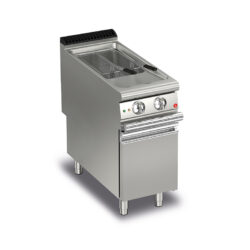 Gas fritös BARON Q90FRI/G423, 1x23 liter, inkl 2st korgar, med underskåp, 400x900mm, 20kW