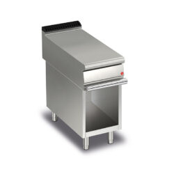 Avlastningsbänk BARON Q90NECV/410, med draglåda, på öppet stativ, 400x900mm