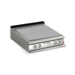 Elektrisk Plancha BARON Q90PH/E100 med 4 zoner på öppet stativ, 1000x900mm, 20kW