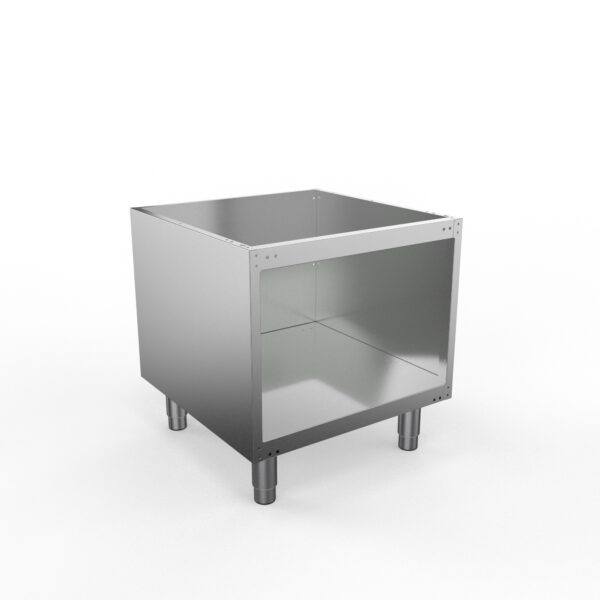 Rostfritt öppet stativ BARON Q70VA60 för Queen 7 serie, 600x700mm