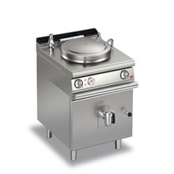 Elektriskt Kokgryta BARON Q70NP/EI650S med indirekt uppvärmning, automatisk dräneringsventil, 50 Liter, 600x700mm, 9,8kW
