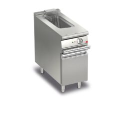 Elektriskt fritös BARON Q70FRI/EE41, 1x10 liter, med underskåp, 400x700mm, 9kW