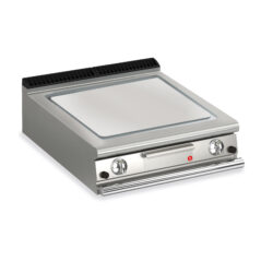 Gas stekhäll BARON Q70SFTT/G800 med slät "Soft Iron" stekplatta, 800x700mm, 12kW