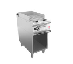 Gas girll BARON Q70SGV/G400 till kött, Rostfri stål 304, på öppet stativ, 400x700mm, 10kW