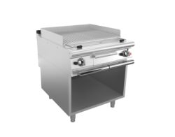 Gas girll BARON Q70SGV/G802 till kött/ fisk, Rostfri stål 304, på öppet stativ, 800x700mm, 20kW