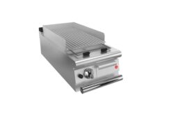 Lavastensgrill BARON Q70SGL/G400 till kött, Rostfri stål 304, 400x700mm, 10kW