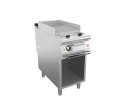Elektrisk girll BARON Q70SGV/E400 till kött, Rostfri stål 304, på öppet stativ, 400x700mm, 4kW