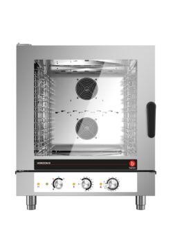 Gas Kombiugn, BARON HOGM071E, Direkt ånga, 7x 1/1 GN, 8,5kW