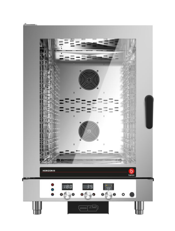 Gas Kombiugn, BARON HOGM101E, Direkt ånga, 10x 1/1 GN, 16kW