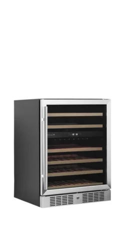 Vinkyl TFW200-2S, 2 temperaturzoner, 131 Liter