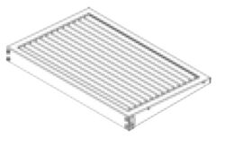 Transportbandsförlängare till OEM TL105LCD med rullar - in/ut 590mm