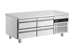 Grillkylbänk Inomak PWDP33, 4 Lådor 175mm GN1/1 100mm R290