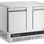 Saladette Inomak BPVP7300. Slätt arbetsbänk Bas kompressor R290