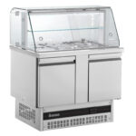 Saladette Inomak med vitrin BSVP7300