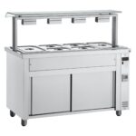 Värmebuffé med enkel nysskydd MVV718