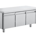 Grillkylbänk Inomak för Centralkyla PWD777/RU, 3 Lådor 405mm GN1/1 200mm