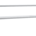 Rostfri Dubbel Bordshylla Inomak RD314 rostfri. Mått:1390x333x765mm