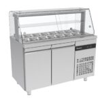 Saladette Inomak med vitrin ZQFP99 R290