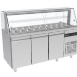 Saladette Inomak med vitrin ZQFP999 R290