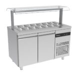 Saladette Inomak med dubbel nysskydd ZRFP99 R290