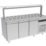 Saladette Inomak med enkel nysskydd ZVFP999 R290