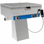 Stekbord Fribergs FBL40/2, El-Tipp, Fast Fotpelare