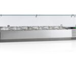 Kylränna, vitrin, VK33-150, 7 X GN1/4