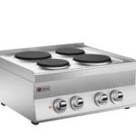 Elektrisk spis BARON 6NPC/E700P med 4 plattor, 700x600mm, 10,4kW